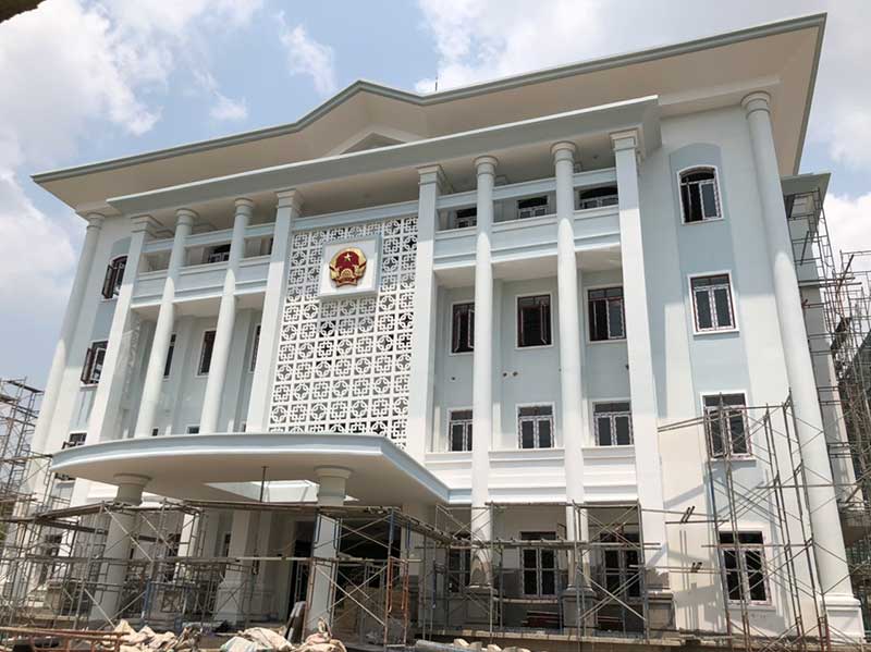 Gỗ Ốp Tường Tại Hội Đồng Nhân Dân Tỉnh Bạc Liêu