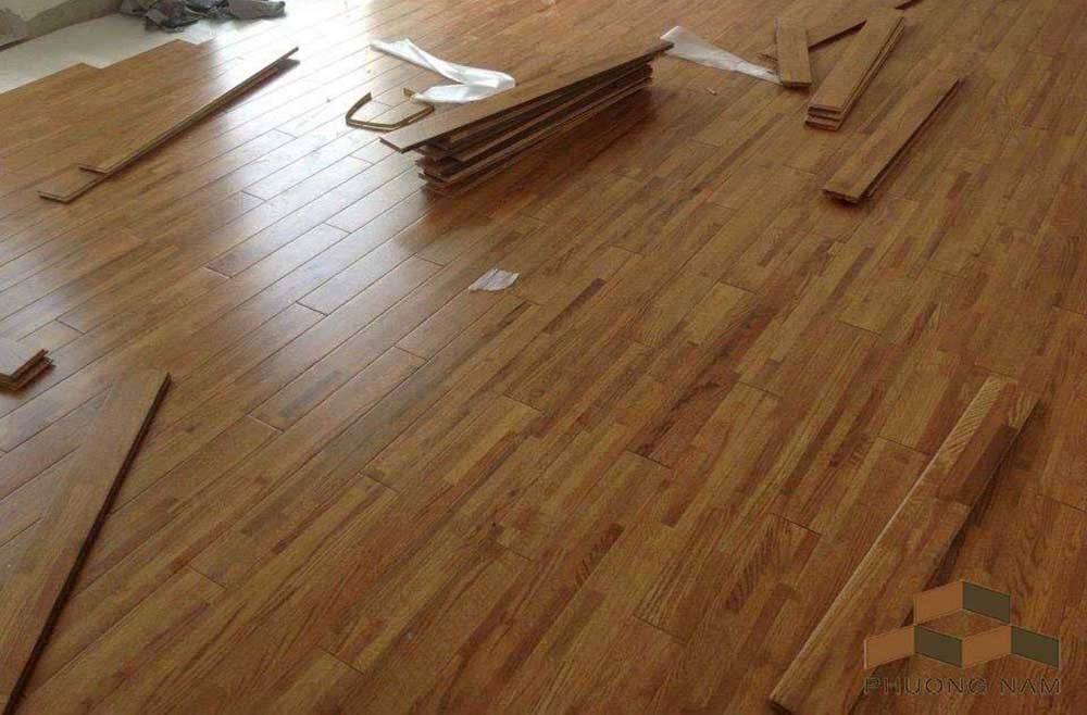 Thi công sàn gỗ công nghiệp