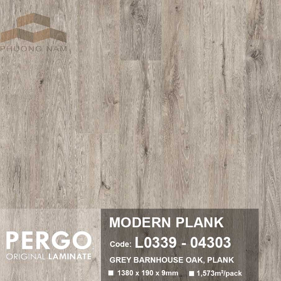 Sàn Gỗ Pergo Modern Plank 9 ly