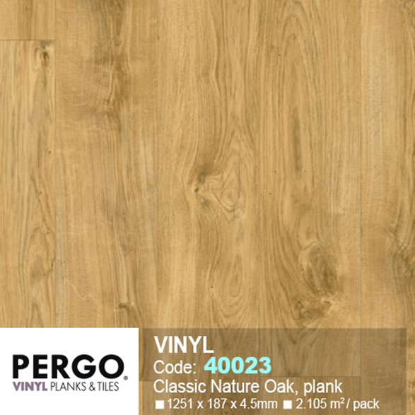 Sàn Nhựa Vinyl Pergo