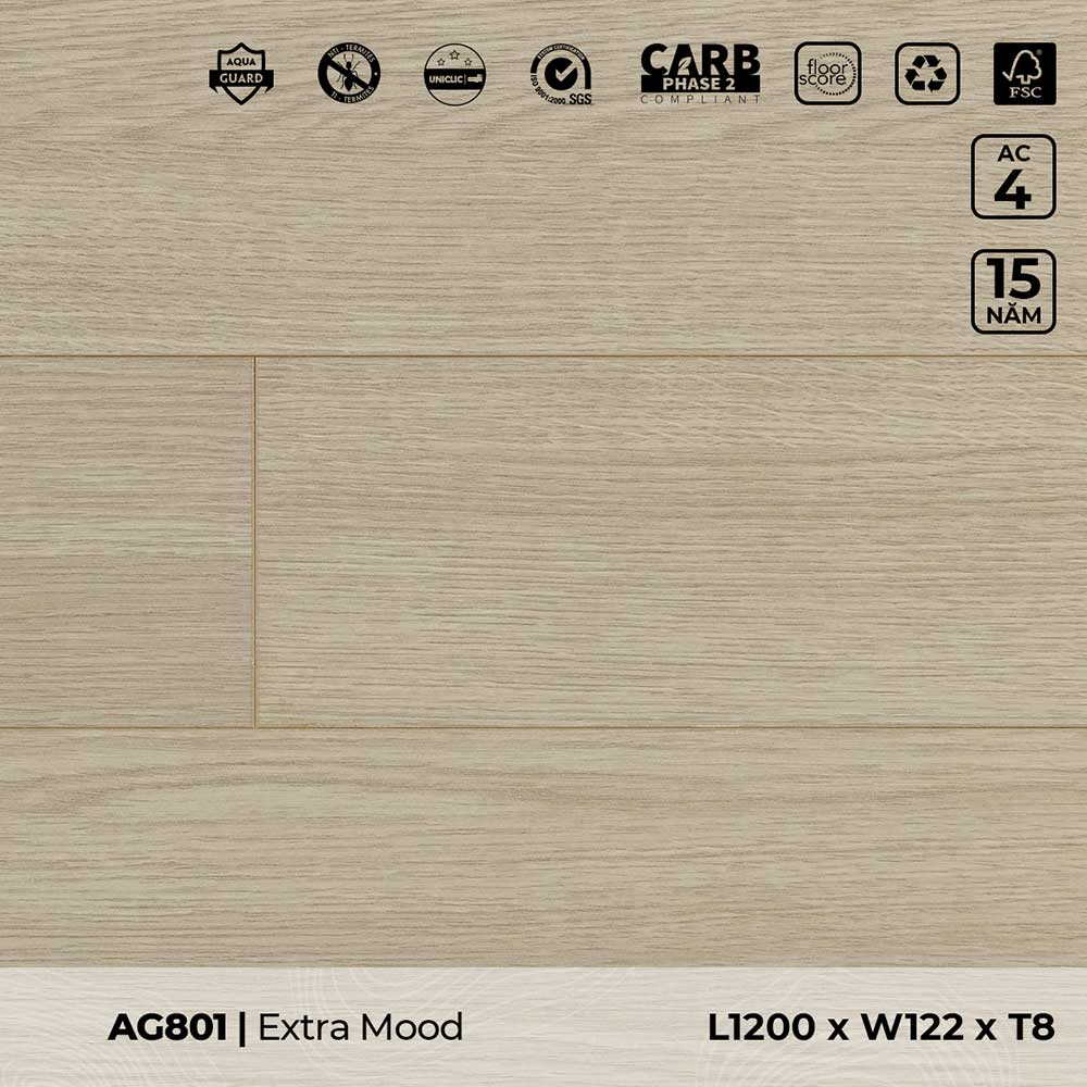 Sàn Gỗ Lamton AQUAGUARD 8mm Sàn Gỗ Lamton AQUAGUARD 8mm