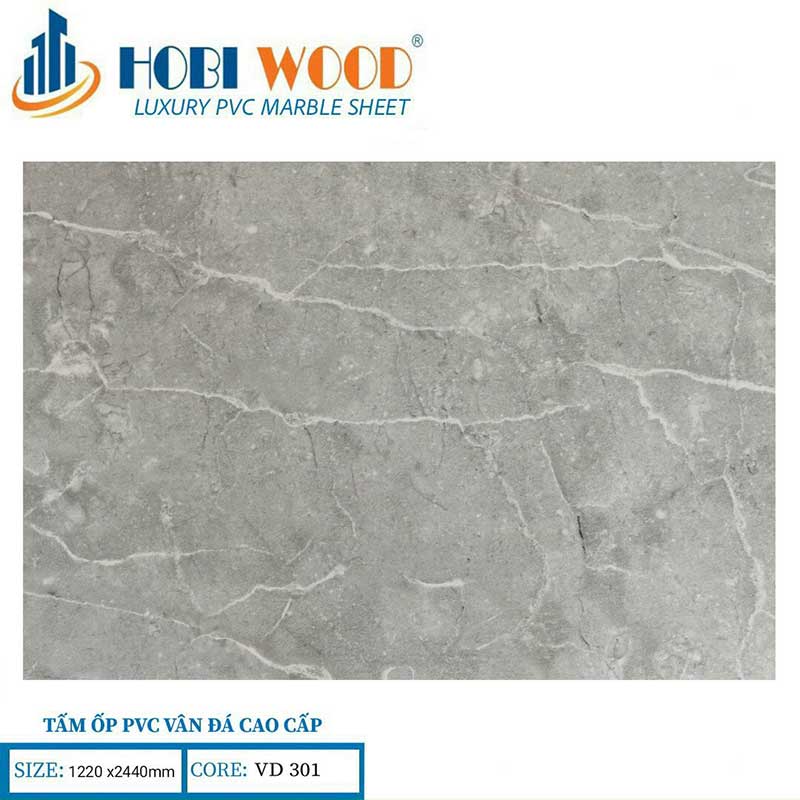 Tấm Ốp PVC Vân Đá Hobi Wood 3mm Tấm Ốp PVC Vân Đá Hobi Wood 3mm