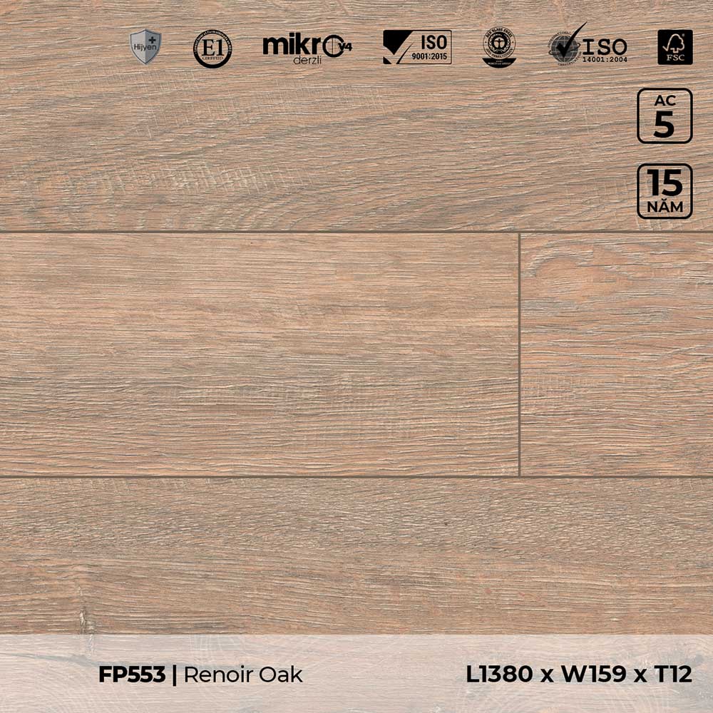 Sàn Gỗ Floorpan 12mm