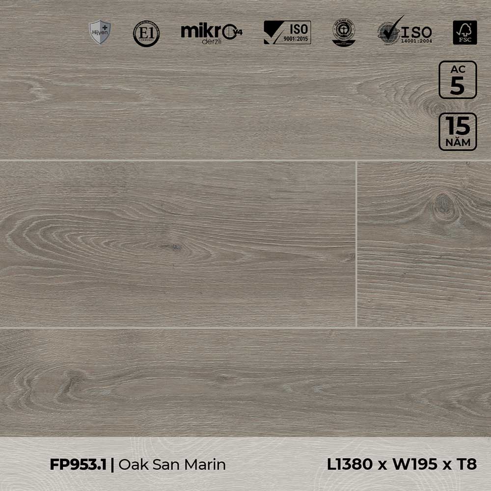 Sàn Gỗ Floorpan 8mm