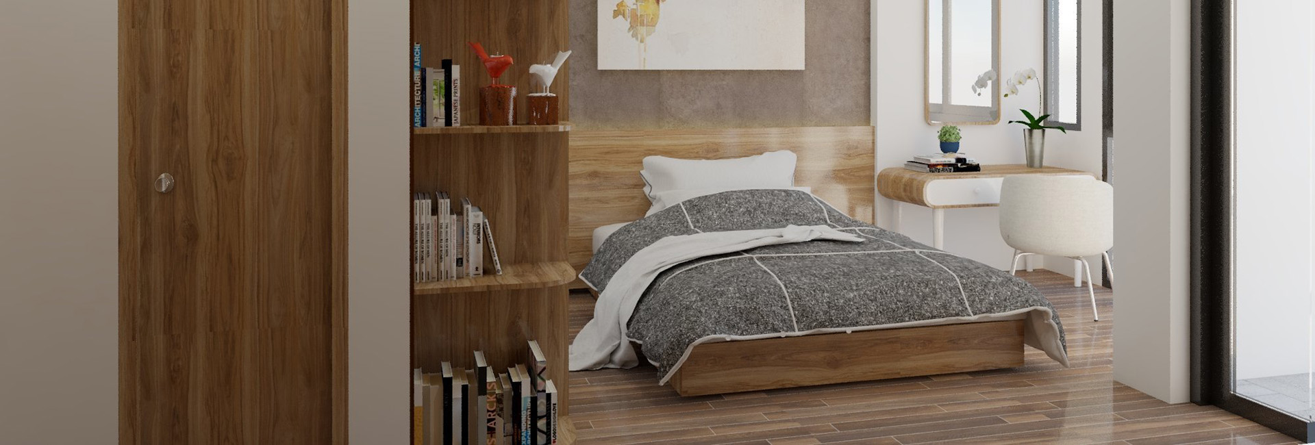 Sàn gỗ phòng ngủ