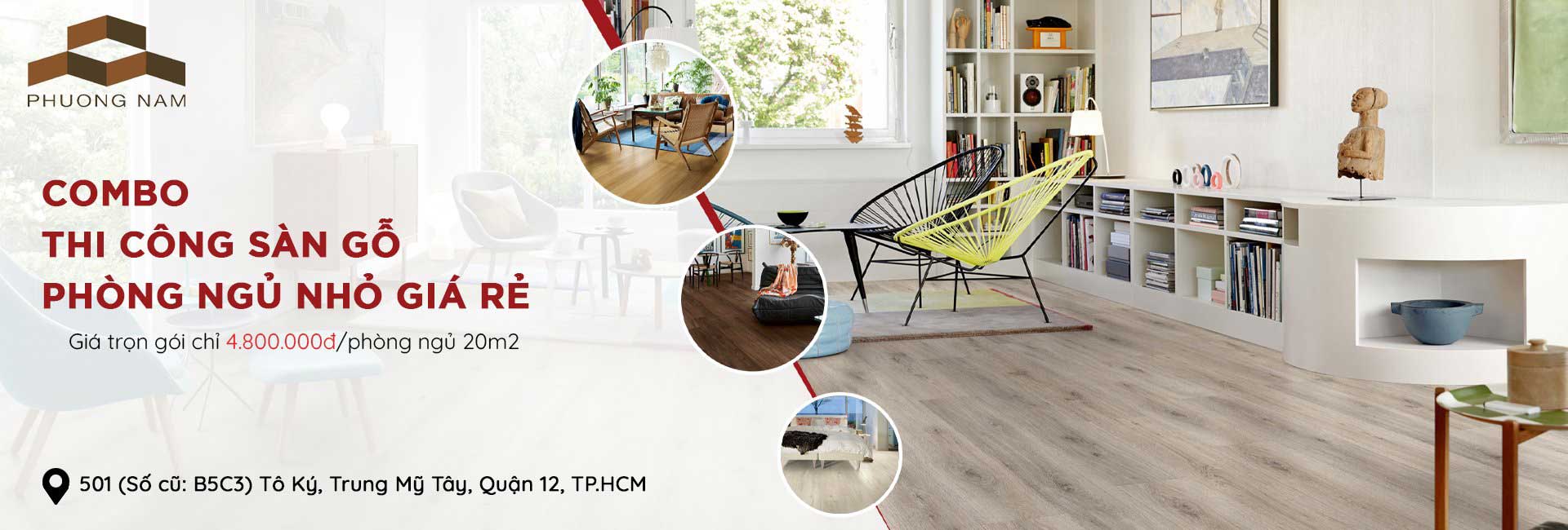 Banner combo phòng ngủ nhỏ